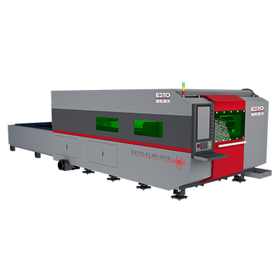 Halbgeschlossene CNC-Cutter-Faserlaser-Schneidemaschine 3015 für Blechrohre