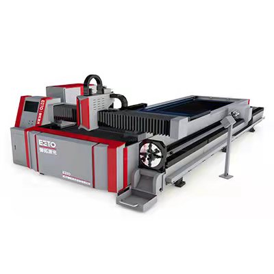FLSP-Serie Automatisches Laden Raycus Laser-Flussstahl-Schneidemaschine